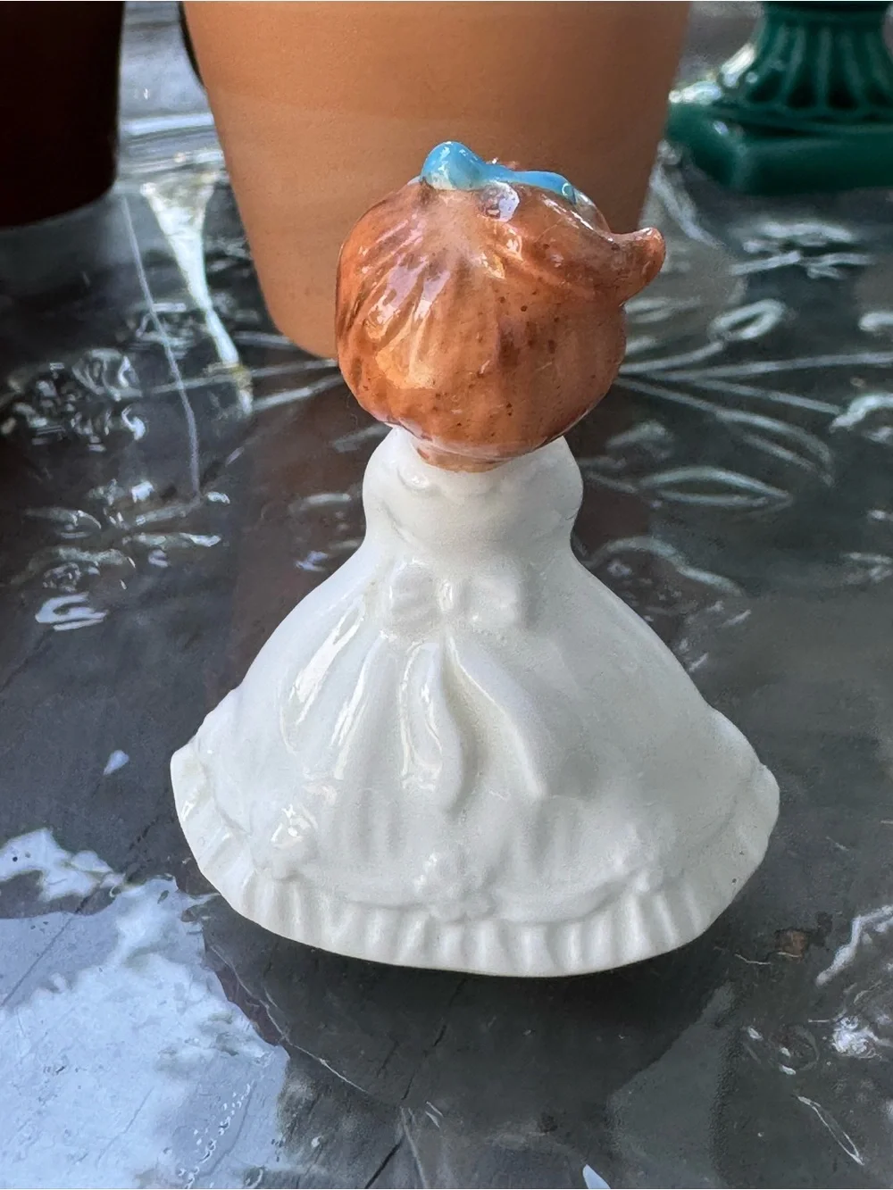 Vintage 1950’s Napco May Birthday Girl of the Month Miniature Porcelain Figurine